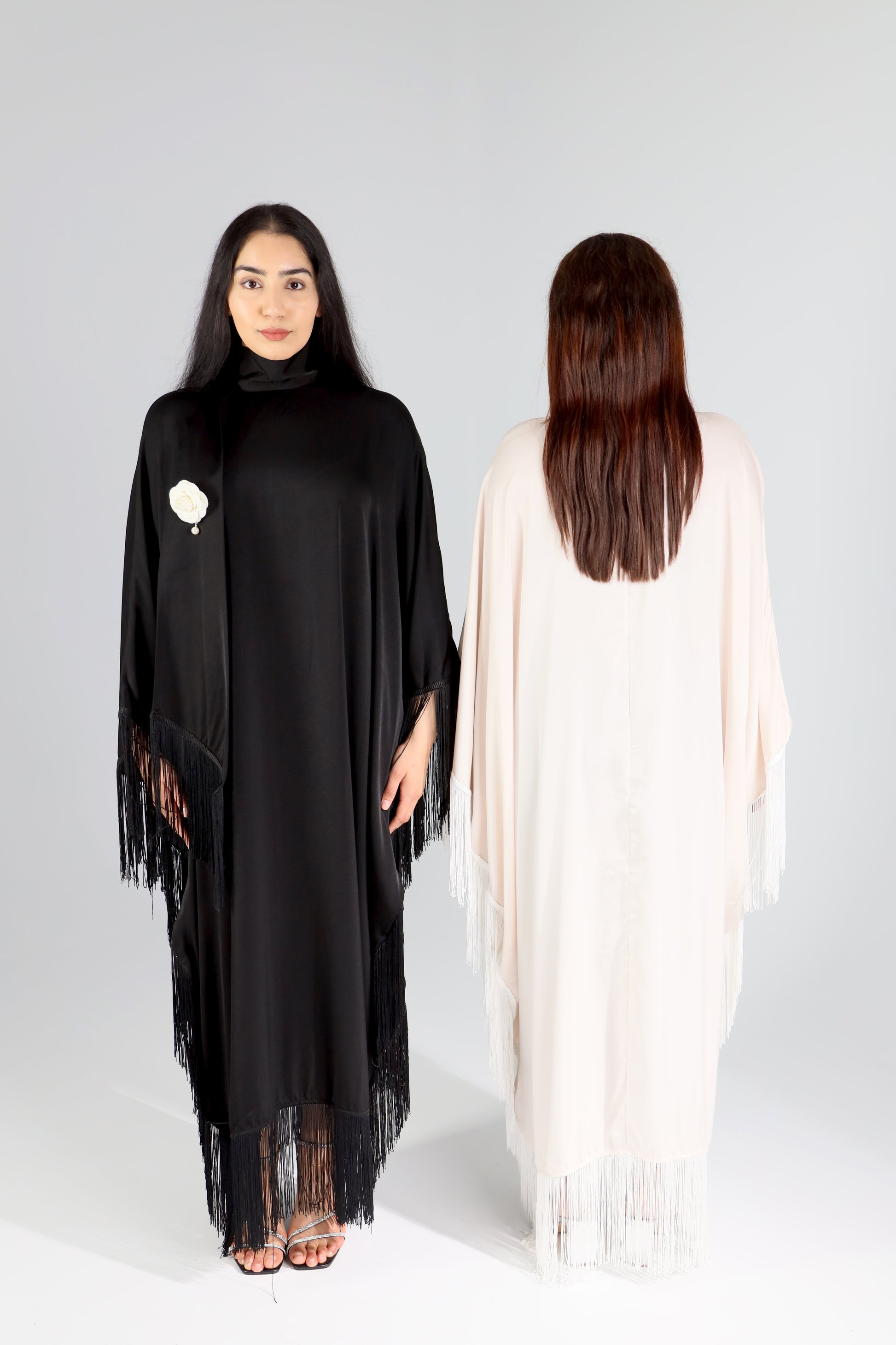 Leyla Tassel Dress - Noir