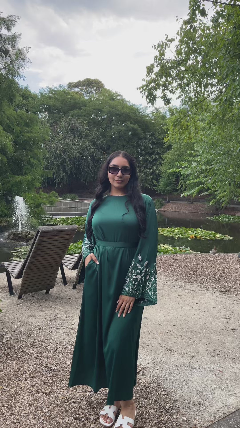 Maryam Embroidered Maxi Dress